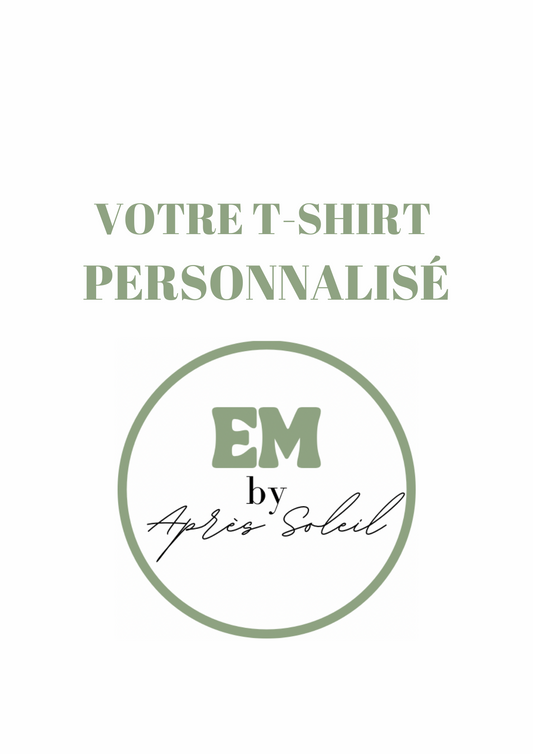 PERSONNALISATION T-SHIRT